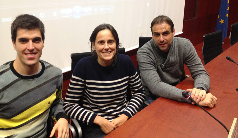 Juan Peralta y Amaia Osaba participaron en las Jornadas de Prevención de Tabaquismo